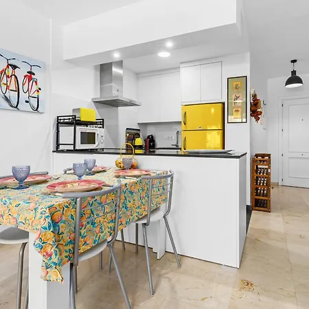 With Terrace And Pools In The Port * Estepona